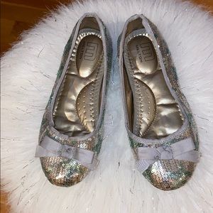 Melton sequin flats stars size 2
